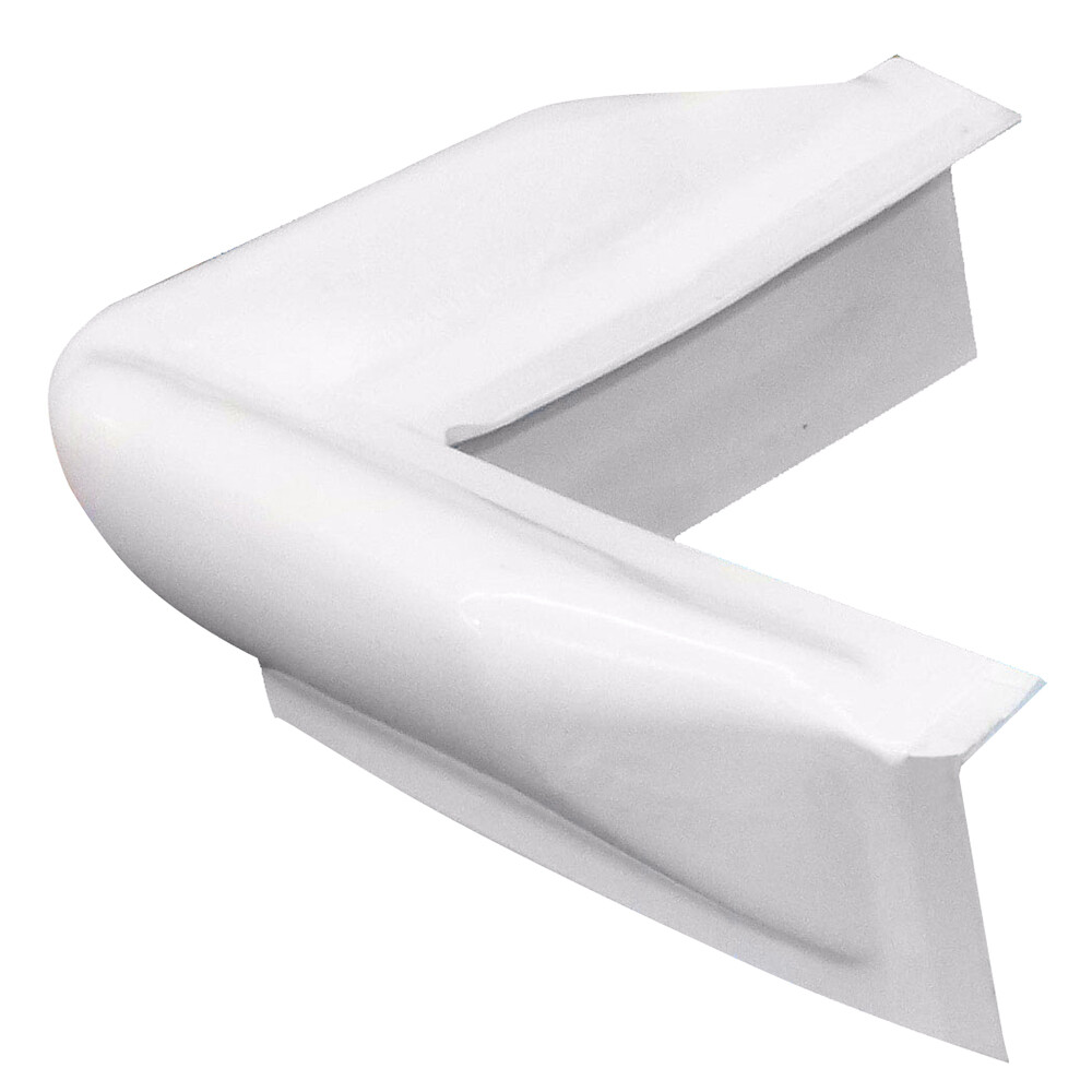 Dock Edge Bumper Corner Guard White Boat Bumpers Protection Marine Fenders PVC