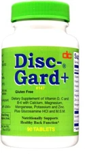 Disc Gard Plus Nutritional Supplement For Spinal Discs 90 Count Cartilage Sup...
