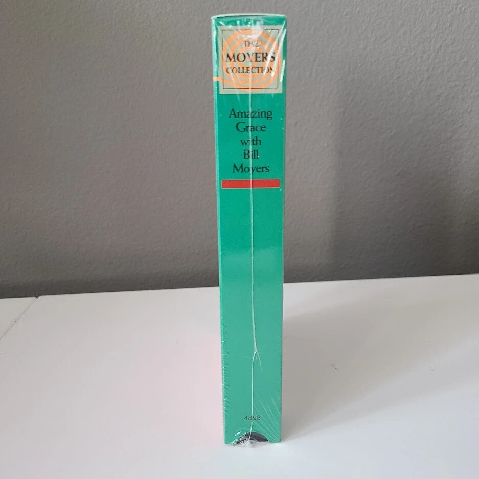 The Moyers Collection Amazing Grace with Bill Moyers VHS Story Of A Song SEALED Foto 4 de 4
