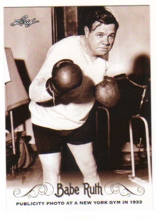 2016 Leaf Babe Ruth Collection #24 Babe Ruth 