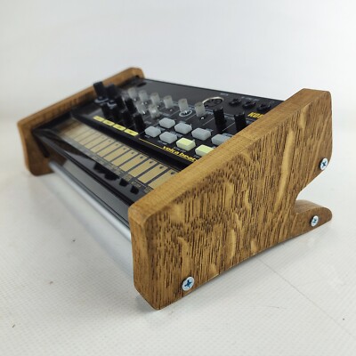 Volca Korg mode Rack Real Oak Wood Stand Side Wooden Panel Beats Bass