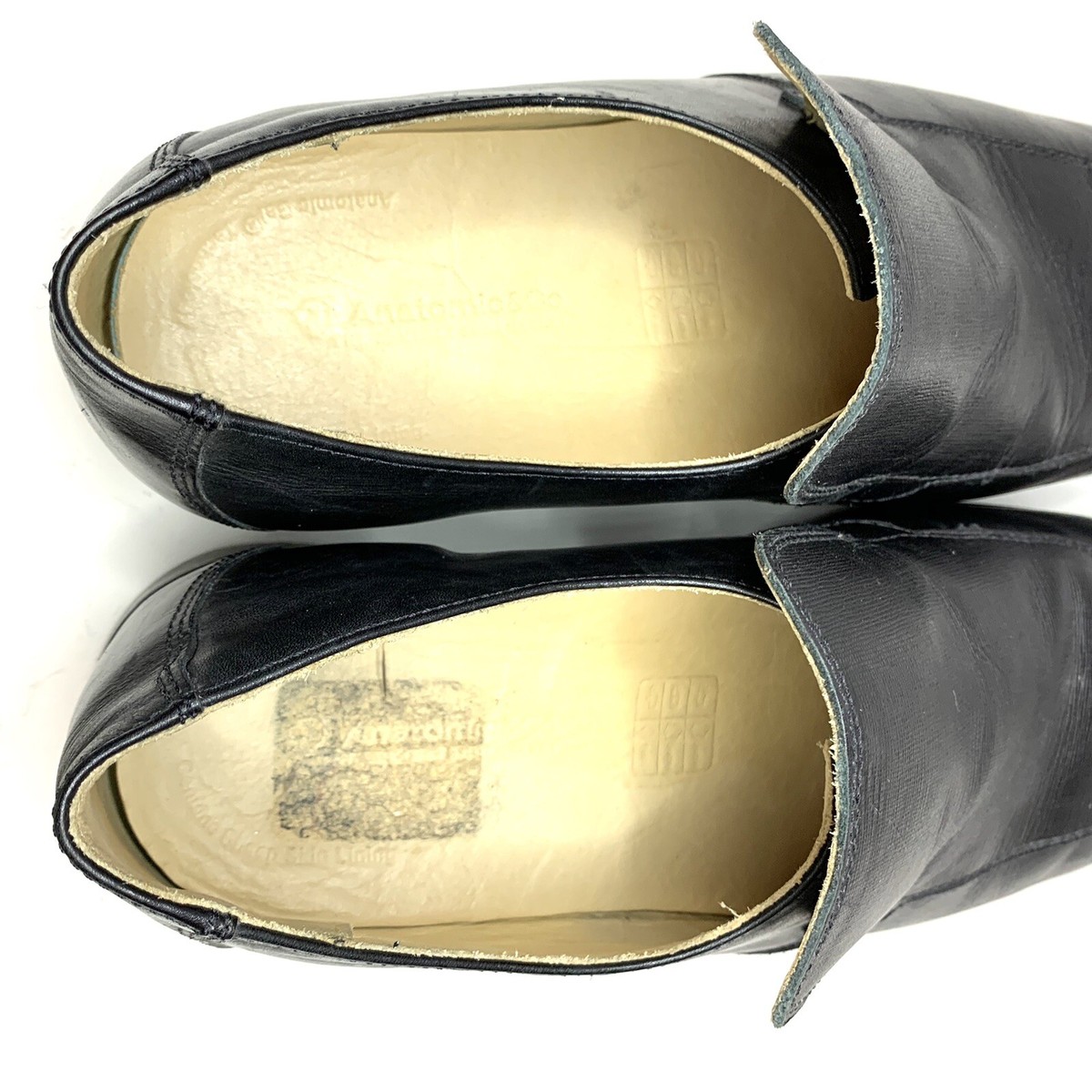 Anatomic & Co Gel Prime Dress Shoes Loafers Black Apron Toe  display picture 1