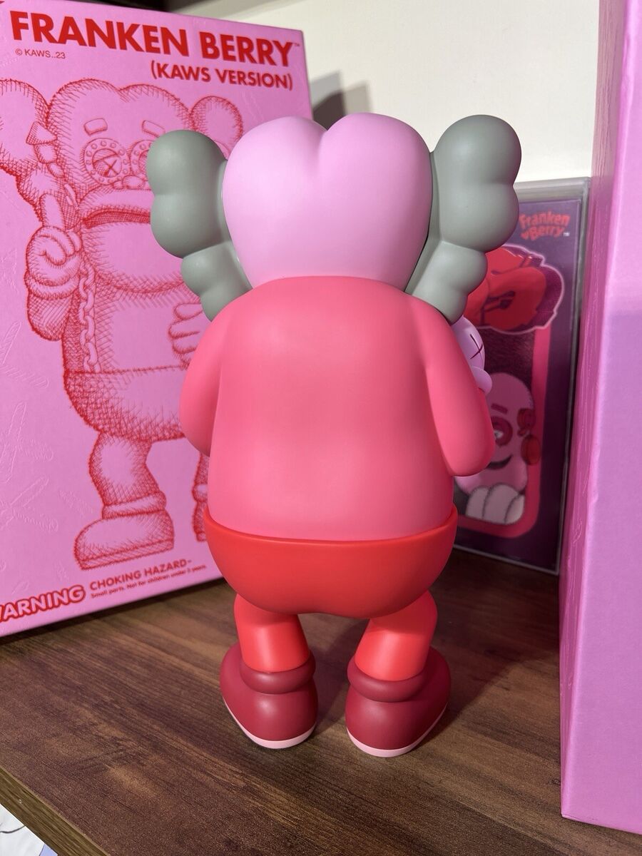 Sealed Kaws x General Mills Franken Berry Figure BRAND NEW Sealed Kaws x General Mills Franken Berry Figure BRAND NEW