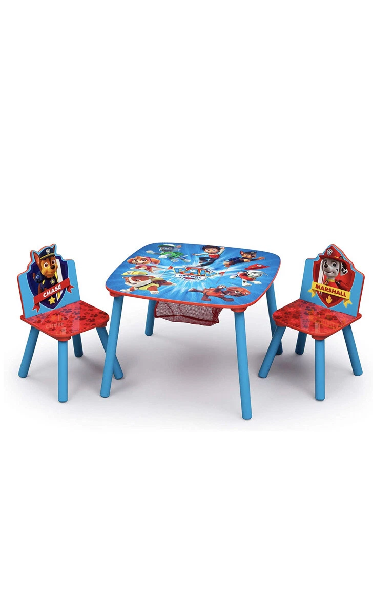 Paw patrol desk 2024 and chair set