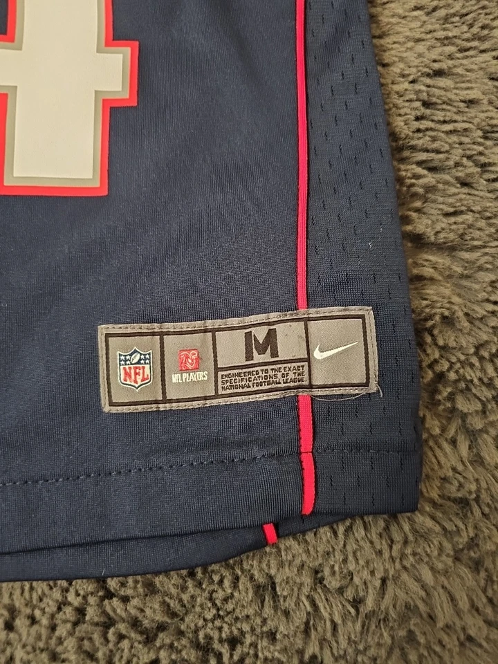 Camiseta deportiva Nike Darrelle Revis #24 New England Patriots #24 mediana 5-6 para niños Foto 3 de 4