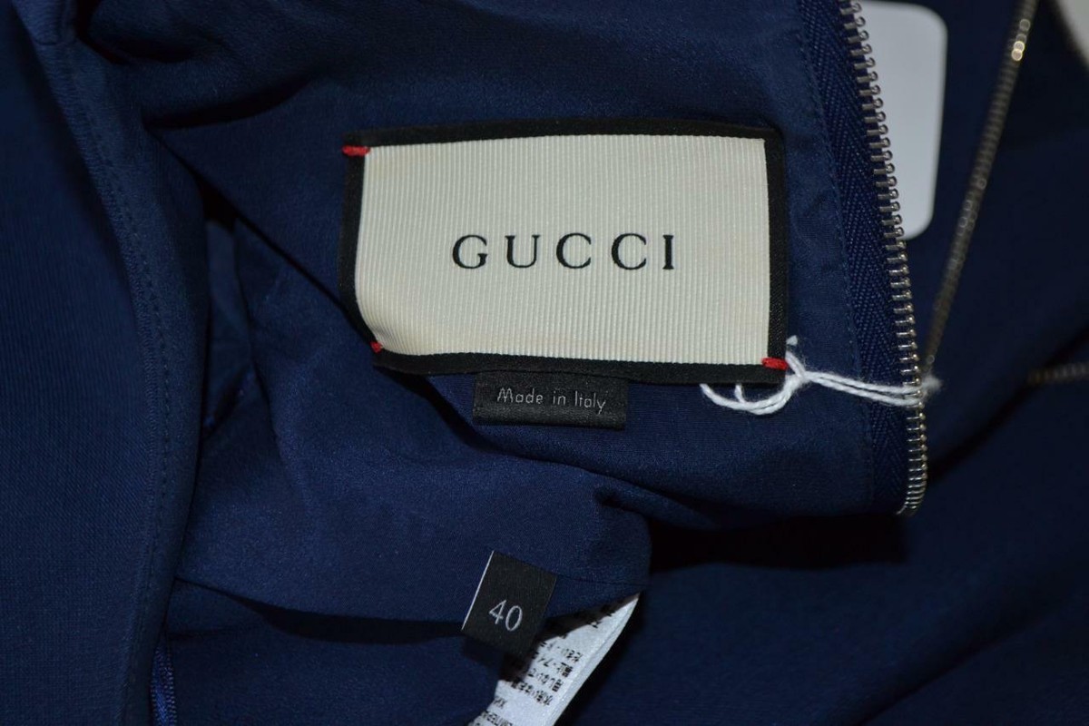 GUCCI ウールドレス　サイズ40 GGシルクツイル ドレス ・キャメル | GUCCI公式