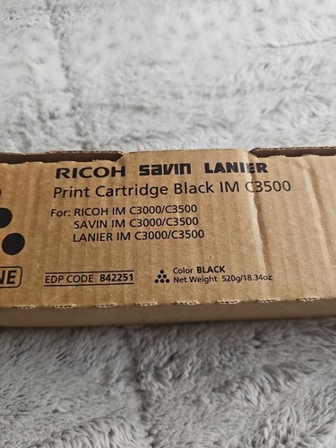 Toner originale OEM Ricoh nero 842251 adatto a Ricoh IM C3000/C3500 - Foto 2 di 2