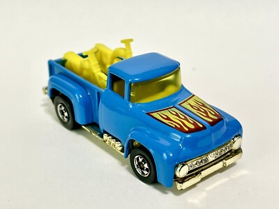   1982 HOT WHEELS '56 FORD HI-TAIL HAULER  Blue