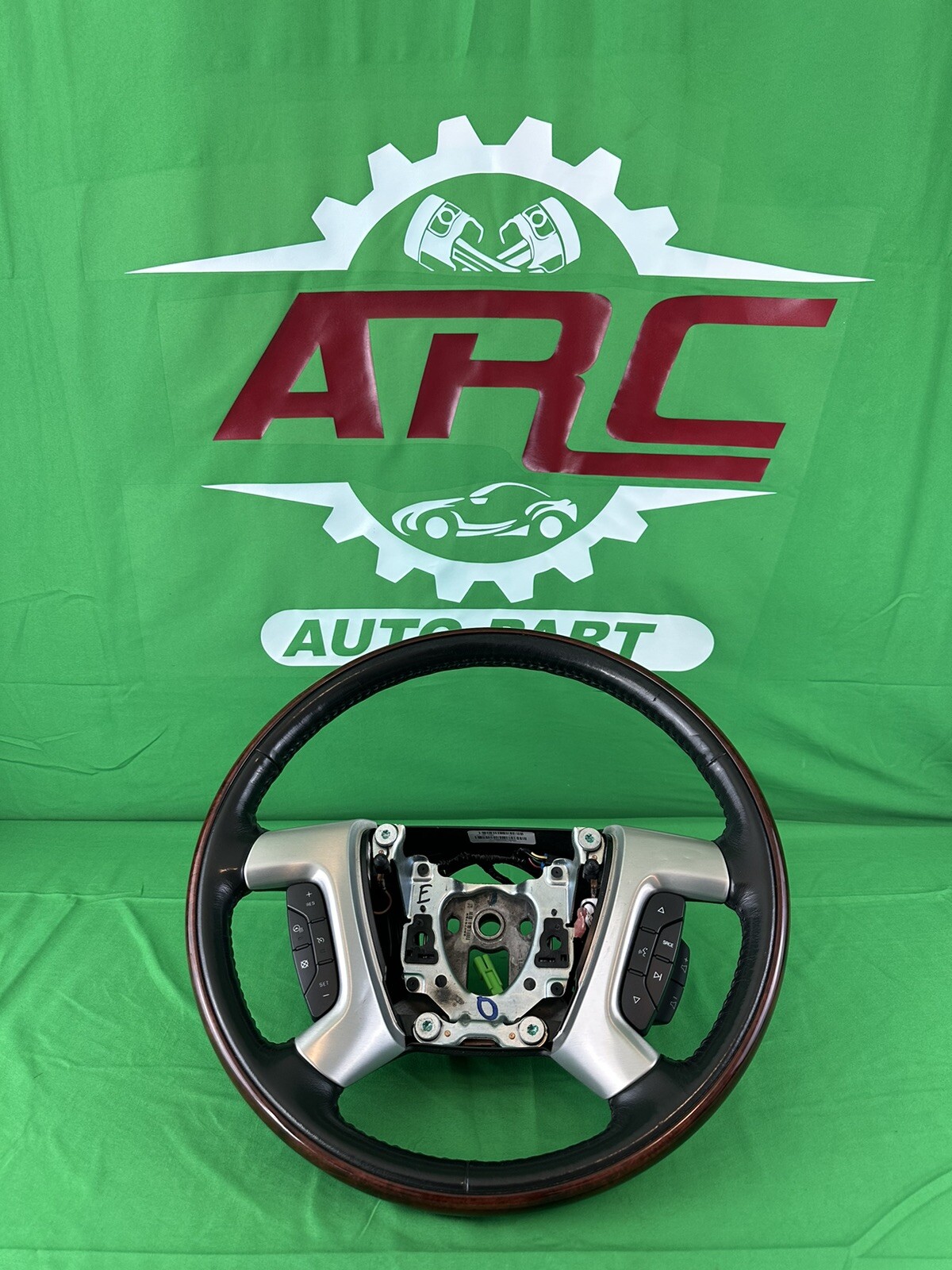 CADILLAC ESCALADE 6.2L 0708 OEM BROWN LEATHER WOOD TRIM SWITCH