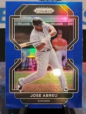 2022 Prizm Baseball Tier II Base Blue #155 Jose Abreu - Chicago White Sox