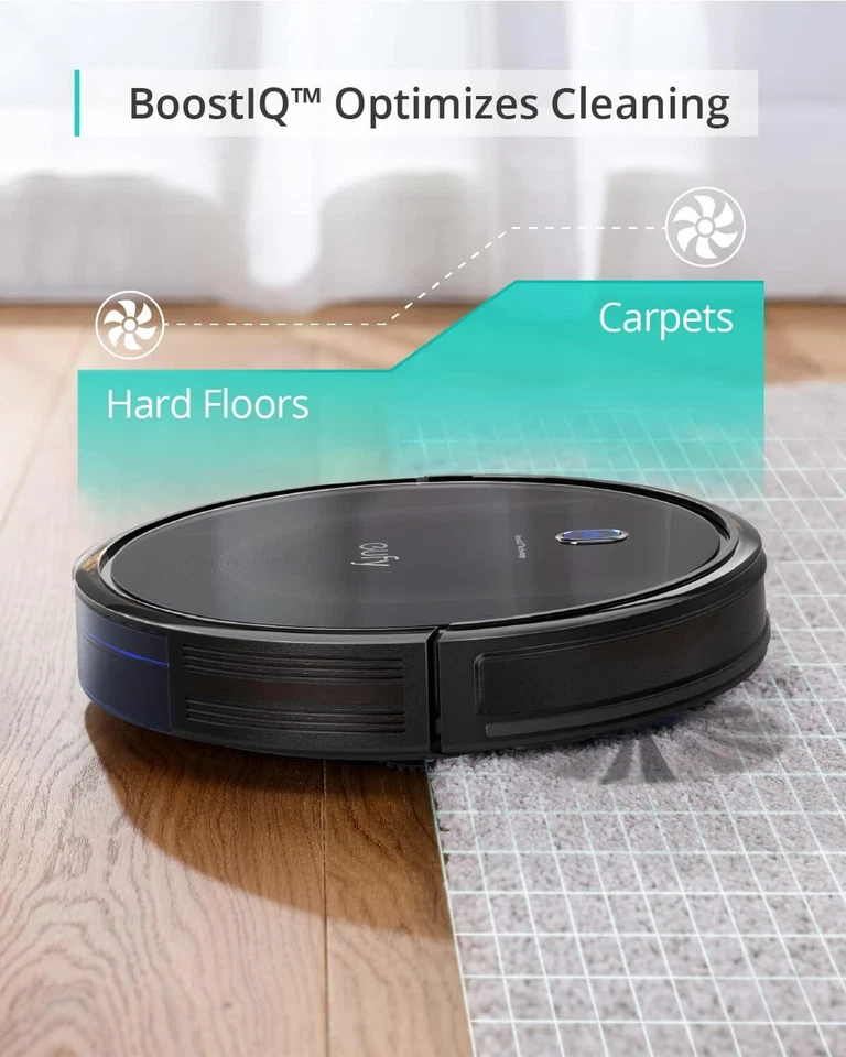 eufy RoboVac 11S MAX 机器人吸尘器 2000Pa 自充电 BoostIQ 扫扫 — 第 4/4 张图片