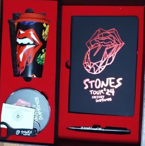 Rolling Stones Swag box new VIP,Hackney Diamonds 2024 tour