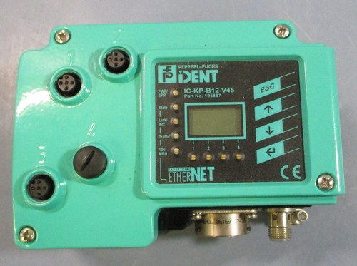 Pepperl + Fuchs Dent IC-KP-B12-V45 Ethernet Control Interface Unit 125887 20-30V - Picture 2 of 9