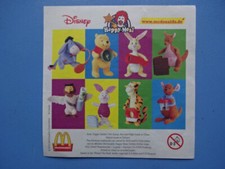 BPZ Fremd Serien " Mc Donalds 2002 / Sammelfiguren / Winnie the Puuh