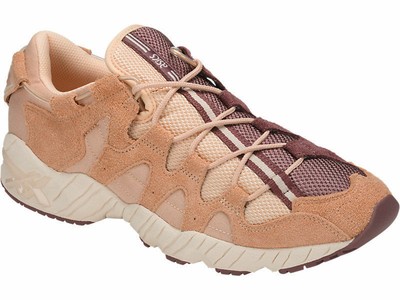 Asics Tiger Gel Mai Men S Trainers Size 7 Amberlight Rose Taupe H812l 1726 Ebay