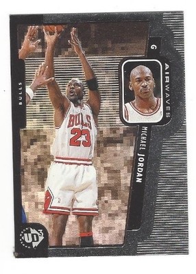TCS 1335  Michael Jordan 1998-99 UD3 Air Waves Insert - Promo Sample Prototype