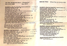 2/14/09 DR DEMENTO PRESENTS 100 DEMENTIA CLASSICS: FREBERG,MASON WILLIAMS, ZAPPA