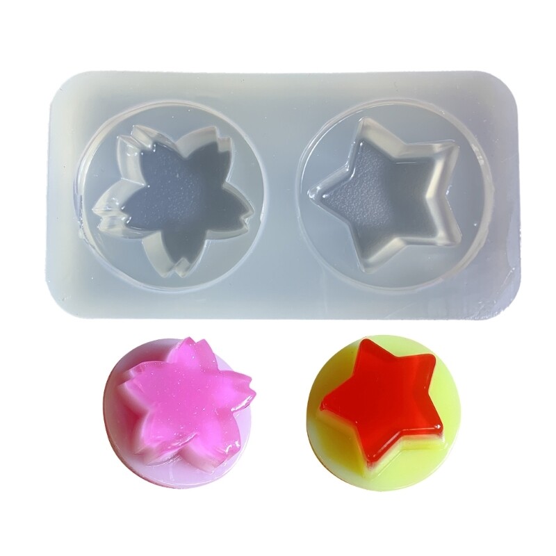 DIY Flower Resin Mold for Jewelry Pendants & Food-Toys Crafting