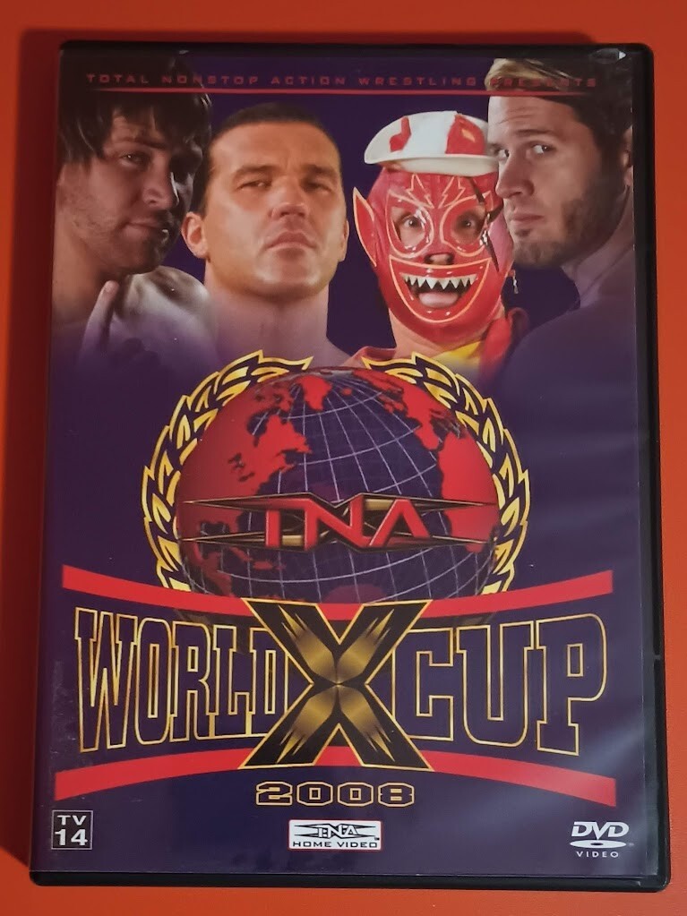 TNA Impact Wrestling World X Cup 2008 DVD WWE WWF ECW WCW