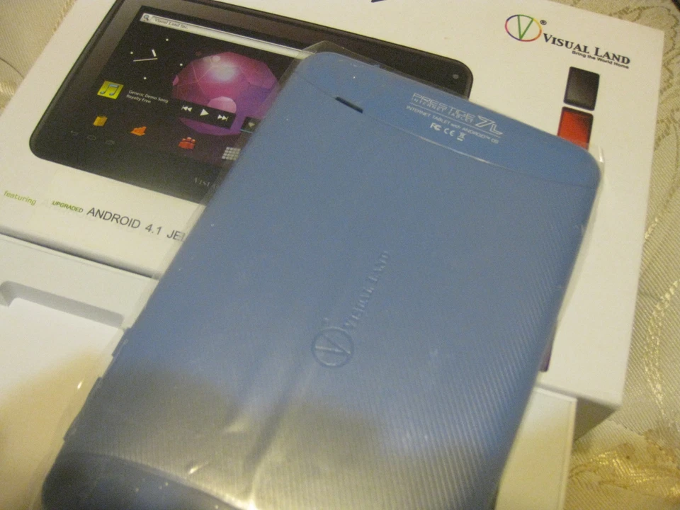 Visual Land Prestige 7 7" Android Tablet with 8GB Memory SKY NIB 4.0 Ice Cream - Image 3 of 4