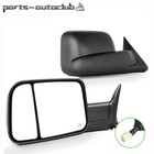 [Updated Style] Power Heated Tow Mirrors Fits 1998-2001 Dodge Ram 1500 2500 3500