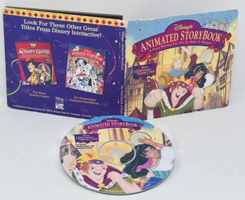 Disney's Animated Storybook Hunchback of Notre Dame (PC CD-ROM, 1996) - Picture 1 of 7