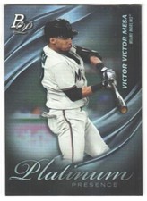 2019 Bowman Platinum Victor Victor Mesa #PP-10 Platinum Presence
