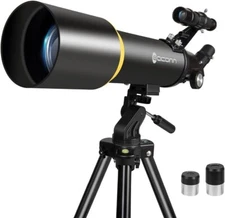 Telescope for Adults & Kids,90mm Aperture 600mm Refractor Professional