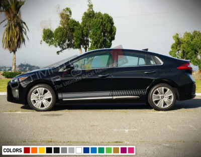 Aufkleber Aufkleber für Hyundai Ioniq Streifen Grafik Türverkleidung Kit Sportkotflügel