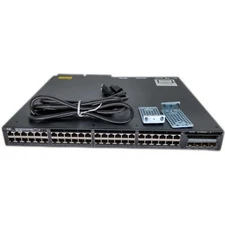 Cisco WS-C3650-48FD-S w/Dual C2-1025WAC Supplies-1 YEAR WARRANTY INCLUDED