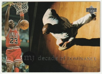 Michael Jordan #J1 Decade of Dom   1994-95 Upper Deck Collector s Choice German