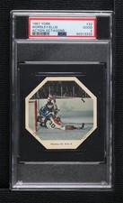 1967-68 York Peanut Butter Gump Worsley Ron Ellis #22 PSA 2 HOF 4q5