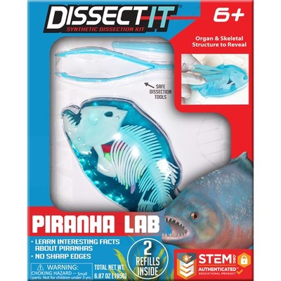 Top Secret Toys: Dissect-It - Piranha Lab, Science Kis & Toys, Ages 6+