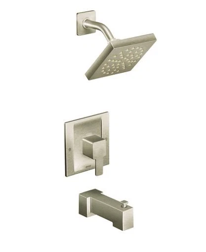 Moen TS2713EPBN 90-Degree Posi-Temp Tub/Shower, Brushed Nickel - Image 3 of 4