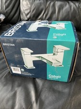 Image of Bristan Cobalt Bath Filler Chrome Bath Filler Mixer Tap with Ceramic Discs