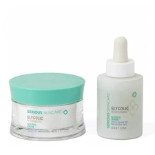 Serious Skincare Extreme Renewal Glycolic Retexturizing Serum And Cream Set Of 2
