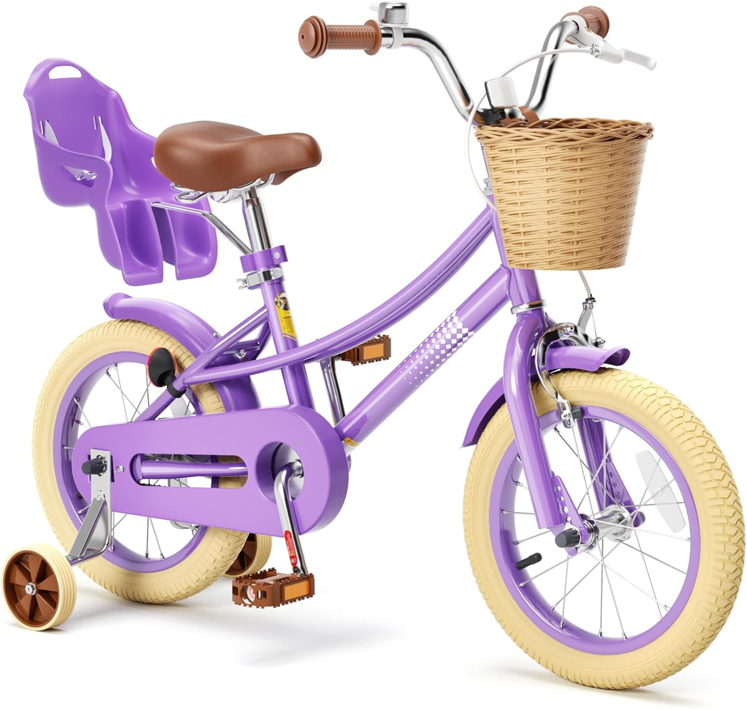 Glaf 12 14 16 20 Inch Girls Bike with Training Wheels for Kids Age 2-12 Years Ol