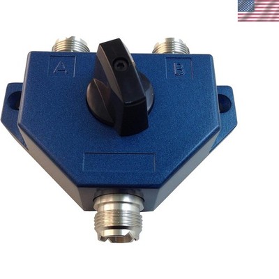 Versatile UHF Female SO-239 Coaxial Switch for Enhanced Radio Communication