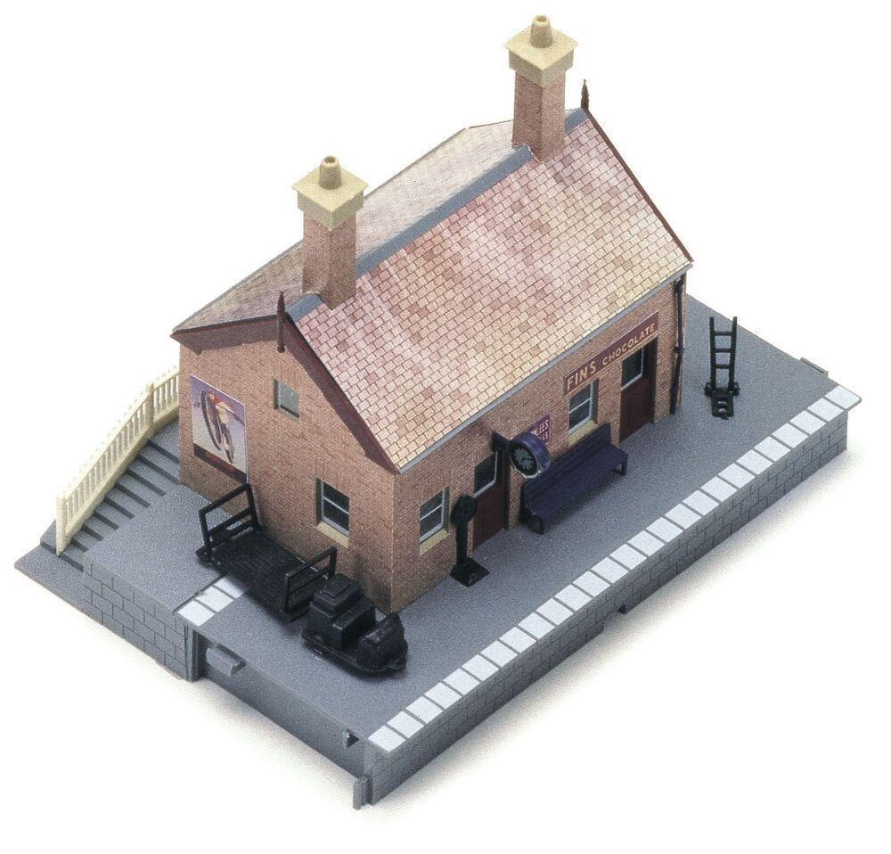 Hornby R8001 Waiting Room Accessories Lineside Signals Buildings 00 Gauge 1:76