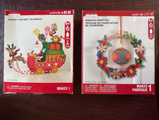 Creatology Christmas Craft Select Santa's Advent Calendar or Wreath Kit, NIB NWT