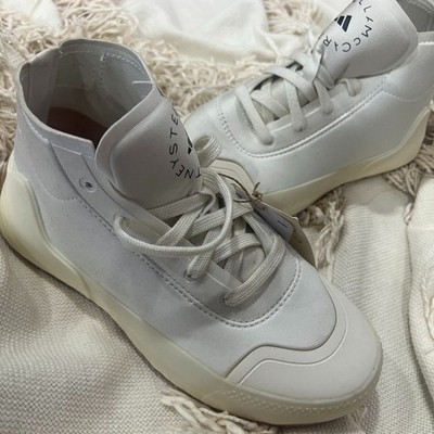 Adidas by Stella McCartney ASMC Treino Mid Sneaker in White US 6