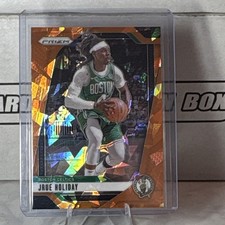 2024-25 Panini Prizm Jrue Holiday #171 Orange Ice Prizm Boston Celtics Card