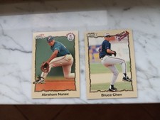 1998 Team Best Baseball #81 Abraham Nunez 	 Bruce Chen