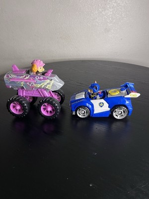 Paw Patrol Chase And Skye Vehicles With Figures