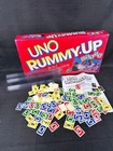 Vintage Mattel 1993 Uno Rummy Up Family Game 90's Tiles 100% Complete