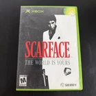 Scarface The World is Yours Microsoft Xbox, 2006 With Manual