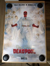 Once Upon A Deadpool movie poster 27x40 d/s original