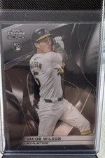 2025 Topps Chrome Black - Jacob Wilson #62 (RC)