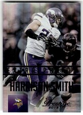 2015 Panini Prestige Harrison Smith Extra Points Purple #/100 #104