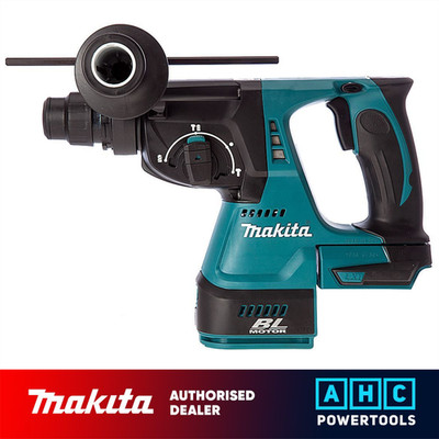 Makita DHR242Z 18 V Akku-Li-Ion SDS Plus bürstenloser Bohrhammer - nur Gehäuse
